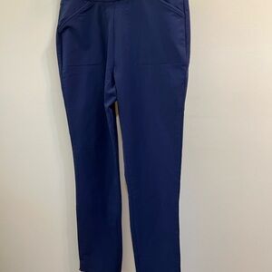 Peter Millar Navy Side Zip-Front Golf /or work Pant with Button Tab Size 4
